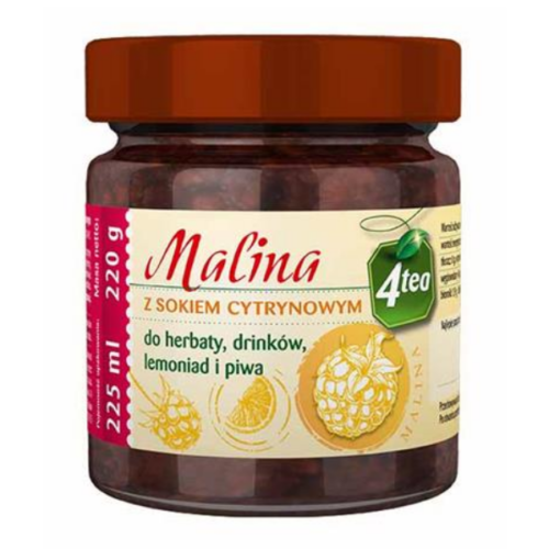 Helcom malina z sokiem cytrynowym 4tea 225ml