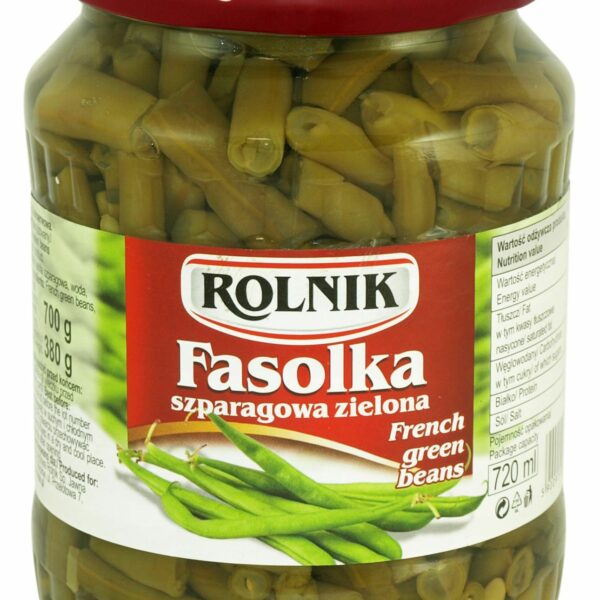 Rolnik Fasolka szparagowa zielona 680 g