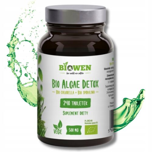 BIO Algae Detox Biowen 240 tabletek