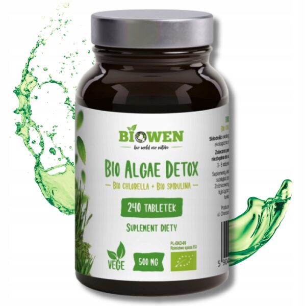 BIO Algae Detox Biowen 240 tabletek