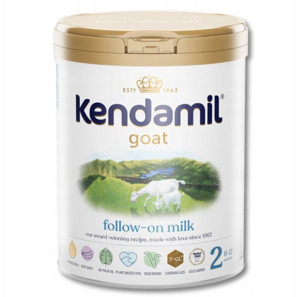 KENDAMIL GOAT 2 Mleko KOZIE następne od 6. do 12. miesiąca życia 10x800g