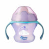 Tommee Tippee Kubek Pierwszy niekapek z uchwytami 4m+ FIOLETOWY 150ml