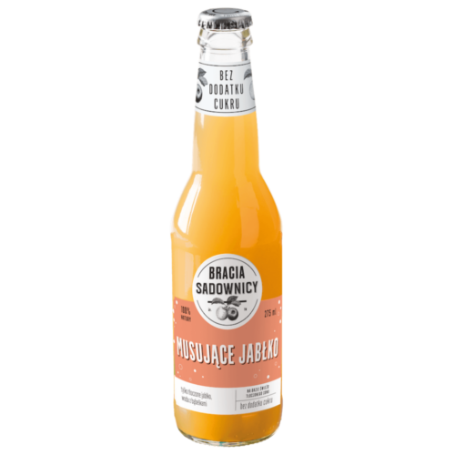 Napój gazowany musujące jabłko Bracia Sadownicy 275ml