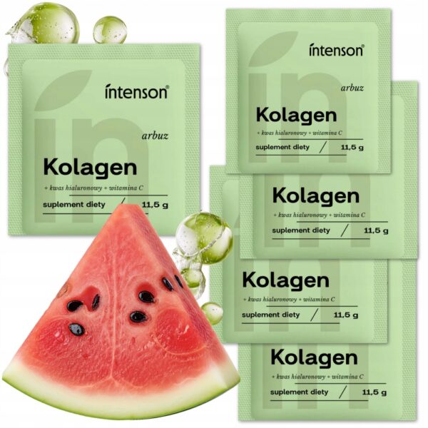 5x Kolagen 11,5g Intenson Arbuz