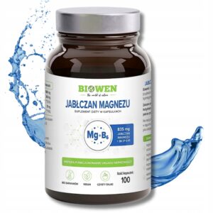 Jabłczan Magnezu z B6 Biowen  100 kapsułek