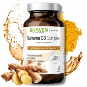 Kurkuma C3 Compex+ Biowen  60 kapsułek