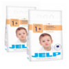 JELP 1+ Hipoalergiczny proszek do prania do kolorów 2x2,24 kg DWUPAK