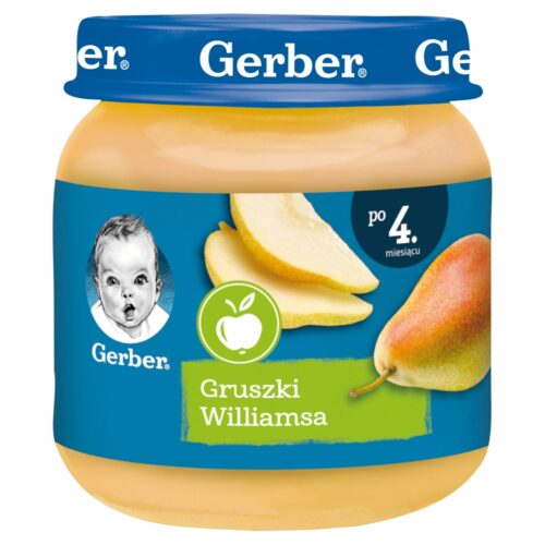 Gerber Deserek Jabłuszka dla niemowląt po 4. miesiącu, 125g