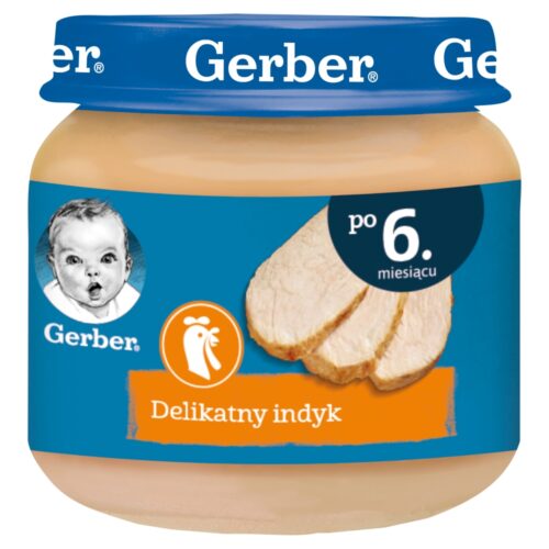 Gerber Delikatny indyk dla niemowląt po 6. miesiącu, 80g