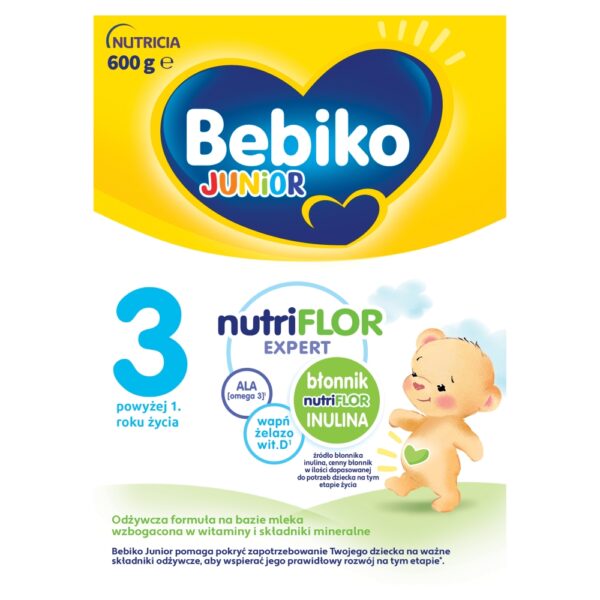Bebiko 3 Junior powyżej 1. roku życia  Zestaw 2x600 g
