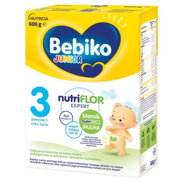 Bebiko 3 Junior powyżej 1. roku życia  Zestaw 2x600 g