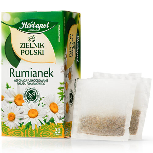 Herbapol Zielnik Polski Rumianek Herbatka ziołowa 30 g (20 saszetek)