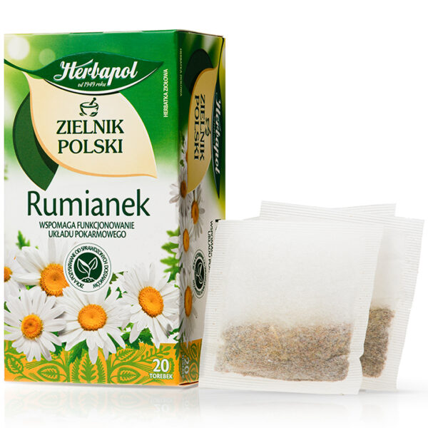 Herbapol Zielnik Polski Rumianek Herbatka ziołowa 30 g (20 saszetek)