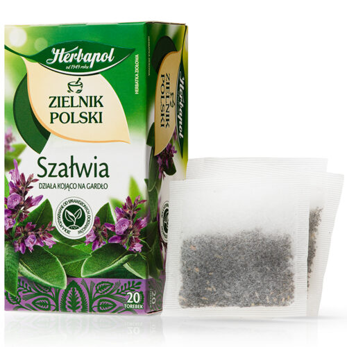 Herbapol Zielnik Polski Herbatka ziołowa szałwia 24 g (20 x 1,2 g)