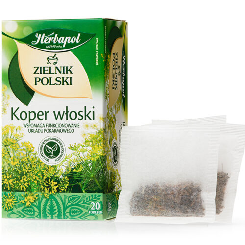 Herbapol Zielnik Polski Herbatka ziołowa koper włoski 40 g (20 x 2 g)