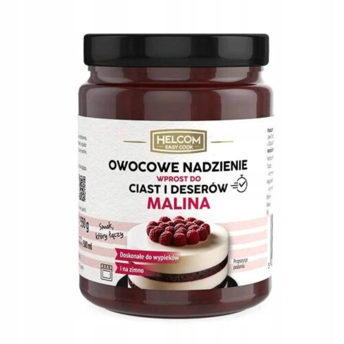 Owocowe nadzienie do ciast i deserów malina 550 g Helcom