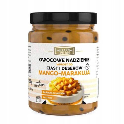 Helcom Owocowe nadzienie do ciast i deserów mango marakuja 550g