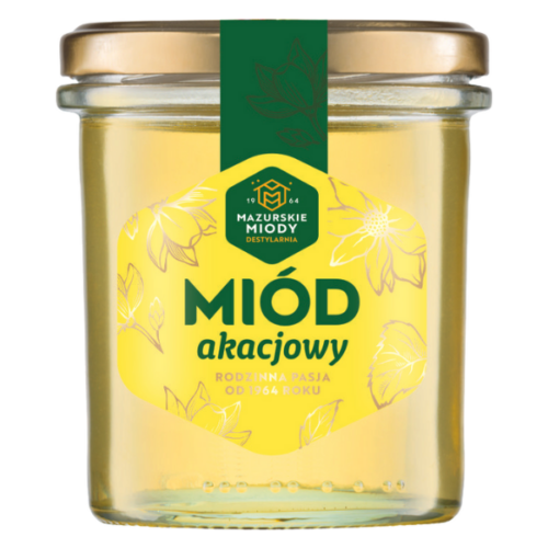 Mazurskie Miody Miód akacjowy, 400g