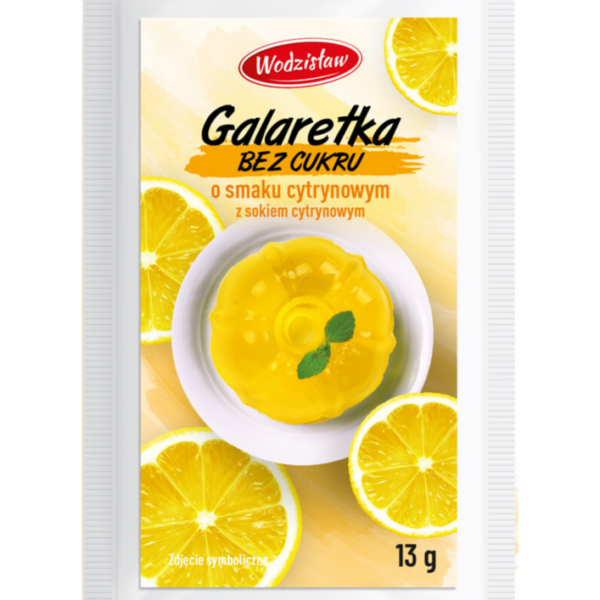 Galaretka cytrynowa bez cukru Wodzisław 13g