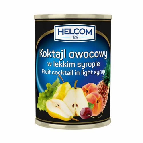 Mix owoców koktajl w lekkim syropie Helcom 425ml