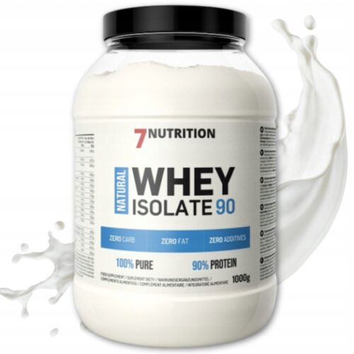 Natural Whey Isolate 90 1000g 7Nutrition Neutralny