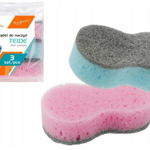 zmywak kuchenny ostry profilowany Ravi, zmywak kuchenny, gąbka kuchenna