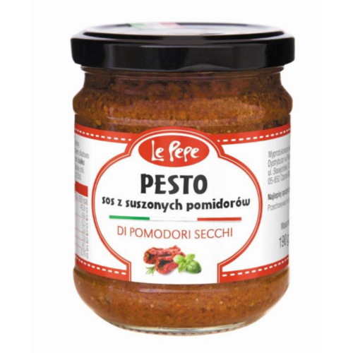 Pesto Di Pomodori Secchi pasta z suszonych pomidorów 190 g Le Pepe