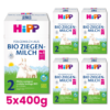 HiPP 2 Mleko następne z mleka koziego Bio po 6. m-cu 400g x5 / IMK400P1-PAK-5