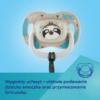 Canpol babies Smoczek silikonowy symetryczny Exotic 6-18m Panda