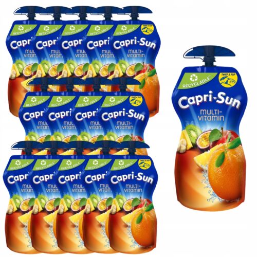 Capri Sun Multivitamin Napój wieloowocowy 330ml x 15szt.