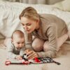 Pluszowa kontrastowa książeczka edukacyjna Sensory Toys Canpol Babies