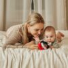 Canpol babies pluszowa piłka kontrastowa SENSORY TOYS