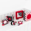 Canpol babies pluszowa piłka kontrastowa SENSORY TOYS