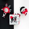 Canpol babies pluszowa piłka kontrastowa SENSORY TOYS