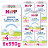 HiPP 4 Junior Combiotik Produkt na bazie mleka dla małych dzieci po 2. roku 6x550g
