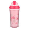 Canpol babies bidon ze składaną rurką silikonową 260ml flaming