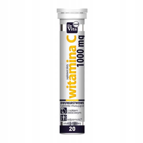 Dr Vita Witamina C 20 tabletek musujących