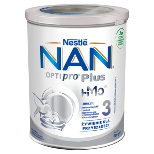 Nestlé NAN OPTIPRO Plus 3 HMO Mleko modyfikowane dla dzieci po 1. roku, 800g