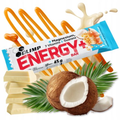 Baton energetyczny ENERGY+ BAR 45g Olimp Coconut & Caramel
