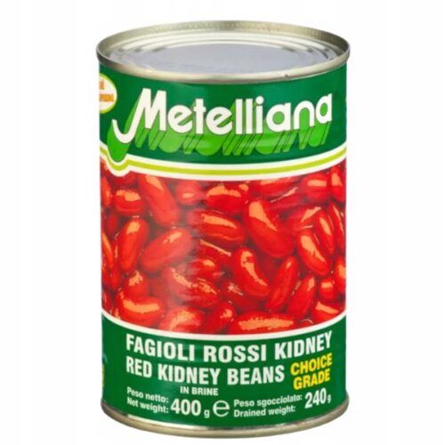 Metelliana Fasola czerwona „Red Kidney”, 400g