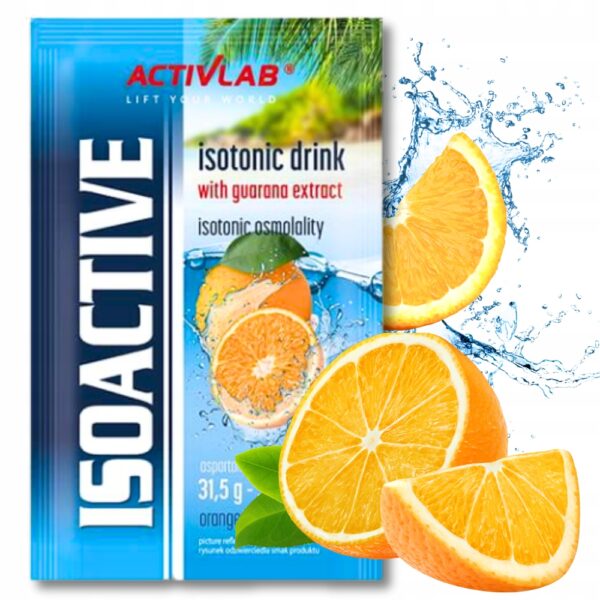 Isoactive ActivLab 31,5g Pomarańczowy