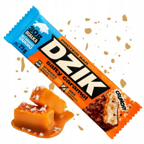 Dzik baton proteinowy salty caramel