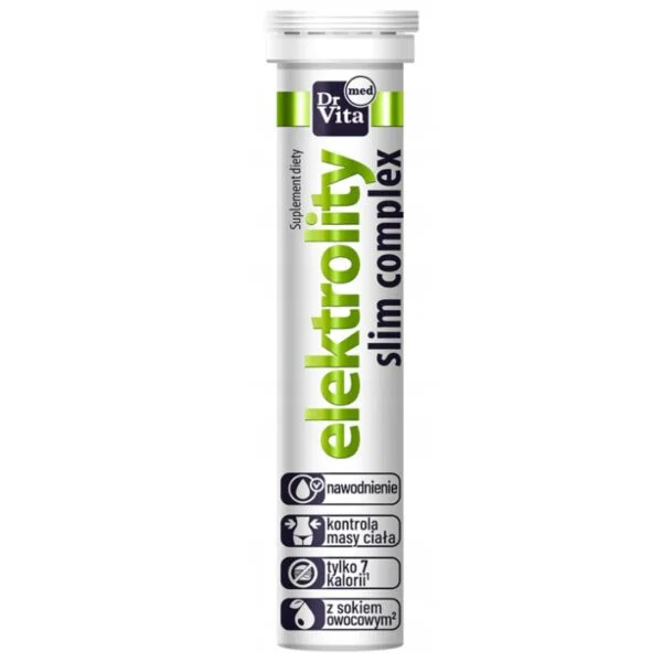 Dr Vita Elektrolity slim complex - 20 tabletek musujących