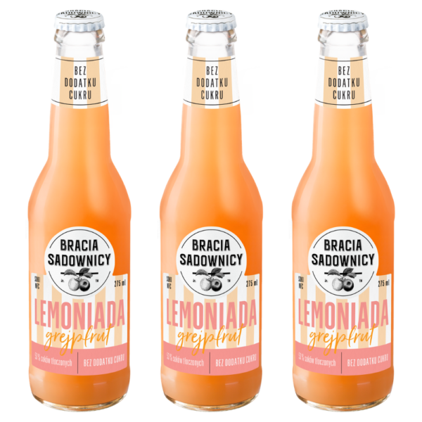 Bracia Sadownicy Lemoniada Grejpfrut