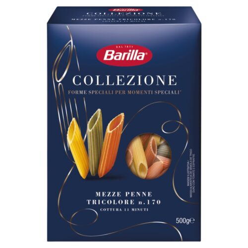 Barilla Collezione Makaron Mezze Penne Tricolore 500g