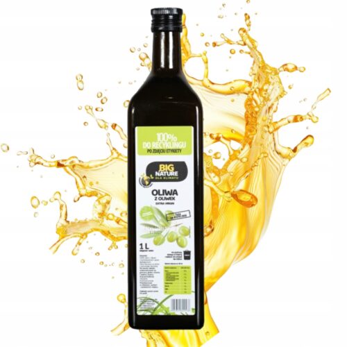 Oliwa z oliwek extra virgin tłoczona na zimno 1L Big Nature