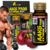 9x AAKG 7500 Extreme Shot 25ml Olimp Wiśniowy / OLBLS60SACP-PAK-9