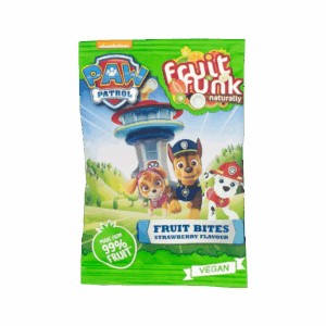 Fruitfunk przekąska owocowa truskawkowa Psi Patrol 16g x 5 15 Fruitfunk przekąska owocowa