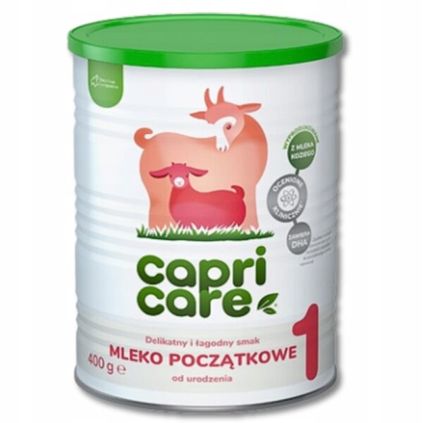 CapriCare 1 Mleko Kozie dla niemowląt początkowe 0 - 6 miesięcy 400g