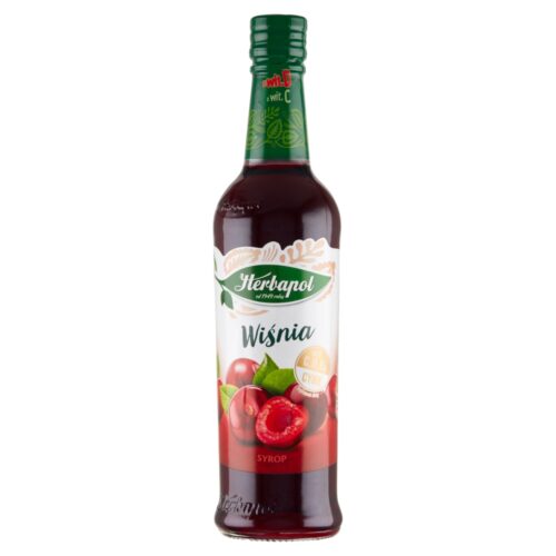 Herbapol Syrop owocowy wiśnia 420 ml
